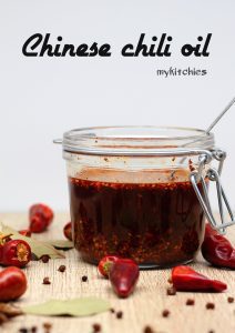 Cách làm sa tế (ớt chưng) Trung Hoa 2 – Chinese chili oil