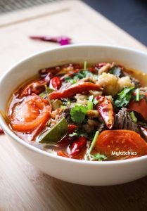 Canh thịt bò hầm kiểu Thái – Thai beef soup