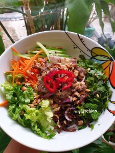 Bún bò Nam Bộ – vietnamese beef noodle salad