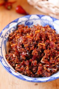 Sa tế tôm khô – Ẩm thực Nanyang